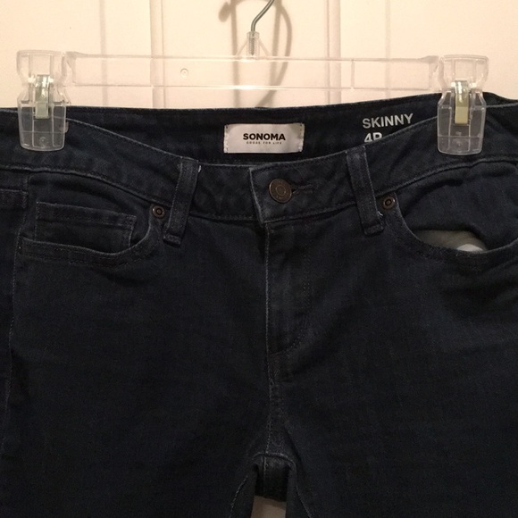 Sonoma Skinny Dark Wash Jeans - Picture 2 of 6